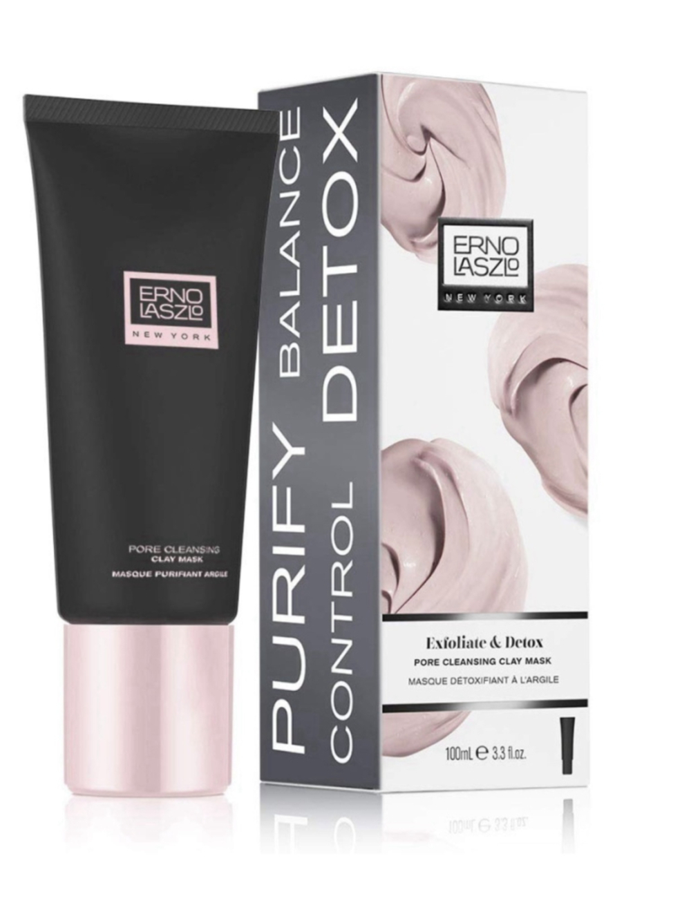 ERNO LASZLO Exfoliate & Detox Pore Cleansing Clay Mask 30ml/1 oz Travel Size NEW